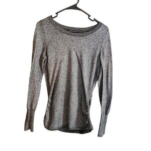 Banana Republic Womens Long Sleeve Grey Sparkle Light Sweater Size M